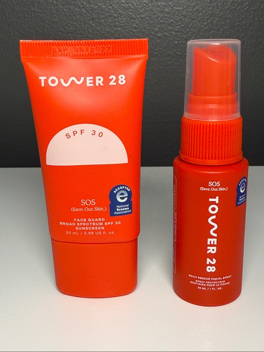 Tower 28 SOS Face Guard & Facial Spray Duo - New/Unused